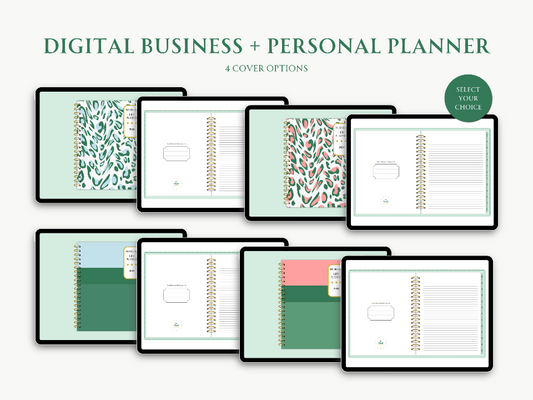 2024 Vivid Day Planner - Business + Personal Planner | DAILY (dated)